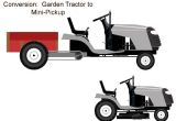 Garten-Traktor Pickup-Truck