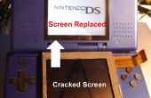 Ersetzen den oberen Bildschirm des Nintendo DS (ohne Öffnung der unteren Hälfte)