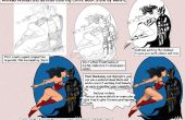 Comic Book Freihand und Färbung Tutorial
