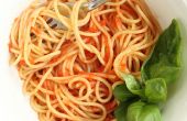 Spaghetti mit Tomaten-Sauce Gluten freie Rezept