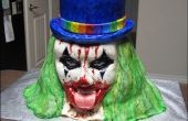 Wie erstelle ich ein böser Clown Kuchen. 