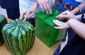 Eine quadratische Wassermelone wachsen