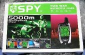 Installation einen SPY 5000-zwei-Wege-Motorrad-Alarm in einem 1998 Honda CB250 Nighthawk