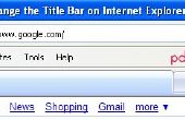 Ändern Sie den Fenstertitel auf Internet Explorer