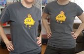 T-Shirt-Mod: Kantig, Foxy