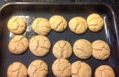Peanut Butter Cookies macht 4 Dutzend