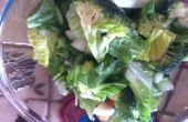 Eine gesunde leckeren Salat machen