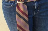 Verwandeln Sie eine Herren Krawatte in einem Damen-Gürtel in Minuten! 