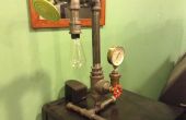 Steampunk-Lampe