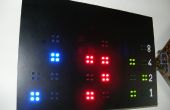 Binäre Wanduhr (80 LEDs)
