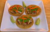 Chinesische 5 Spice vegetarische Tacos - vegane & glutenfreie