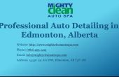 Mächtige reinigen Auto Spa Edmonton außergewöhnliche 5-Sterne-Bewertung von Kunden
