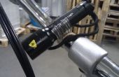 Einfach günstige/kostenlose Fahrrad Taschenlampe Mount
