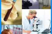 Medizinische Laborantin Rolle in einer Laborumgebung