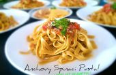 Sardellen Spinaci Pasta! 