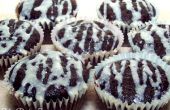 Low Fat Zebra Cupcakes