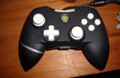 Xbox 360 Black und White Controller Farbe Mod