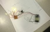 LED Batterie betriebene Schaltung