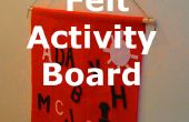 Hängende fühlte Activity Board