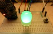 Mit einer einzigen RGB-LED (oder ein LED-Streifen), um Informationen anzuzeigen: Uhr, Thermometer und eine seltsame Kommunikator
