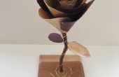 Holz-Furnier Rose