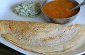 Spezielle Masala Dosa - South Indian Style
