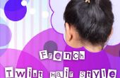 French Twist Haar Stil Tutorial für Anfänger!!! 