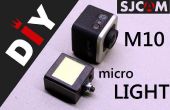 DIY-Micro-LIGHT für SJCAM M10
