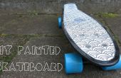 DIY Painted Skateboard