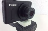 Casting/Herstellung einer zweiteiligen Silikonform eines benutzerdefinierten Joby Gorillapod Kamera Blitzschuh Adapter