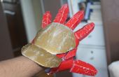 Realistische MK 42 Iron Man Handschuh mit Verwitterung 3D-Druck