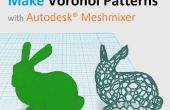 Machen 3D druckbare Voronoi-Muster mit Autodesk® Meshmixer