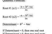 Quadratische Gleichungslöser in C