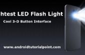 LED-Blitz Licht Android-Anwendung