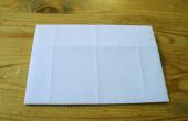 Kein Schnitt - keine Messung Origami Stil 10 x 15cm Umschlag aus einem A4-Papier