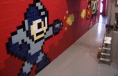 Mega Man 8-Bit Mega Wandbild aus Keramikfliesen