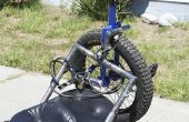 Einrad-Ständer für ein Motorrad (UniRack)