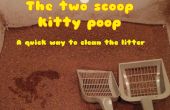 2 Kugel Kitty Poop-Methode - eine wirklich schnelle Möglichkeit, reinigen Sie die Katzenstreu