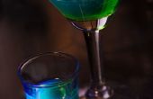 Fluoreszierenden Auora Cocktail