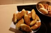 Fried russische Piroggen (Hausmacherpasten)