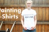 DIY-wie zu malen T-shirts