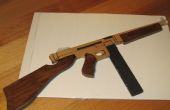 Thompson Sub Machine Gun (Holzspielzeug)