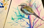 Wie man Vögel in Aquarell malen