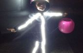 LED-Strichmännchen-Kostüm
