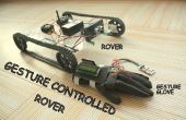 Geste gesteuert Arduino basierte Rover (Wireless + folgende Zeile)
