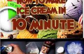 Wie man Eis in 10 Minuten