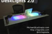 LED-Glasschreibtisch V2. 0
