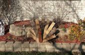 Recyceltem Holz Paletten Thanksgiving Türkei Dekoration
