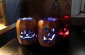 Einfache DIY Color Changing Halloween Dekoration LEDs - Kürbis & Akzentbeleuchtung