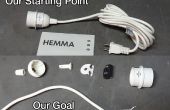 Wie zu zerlegen ein IKEA Hemma-Cord-Set